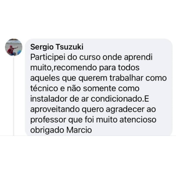 Depoimentos Curso de Manutenção de Ar condicionado no Japão (1)